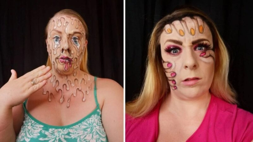 Maquilladora Hannah Grace y sus increíbles ilusiones de maquillaje