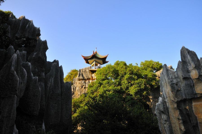 Maravillas del mundo: el bosque de piedras de Shilin en China