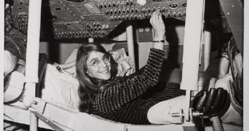 Margaret Hamilton es una modesta conquistadora de la Luna, sobre la que solían guardar silencio