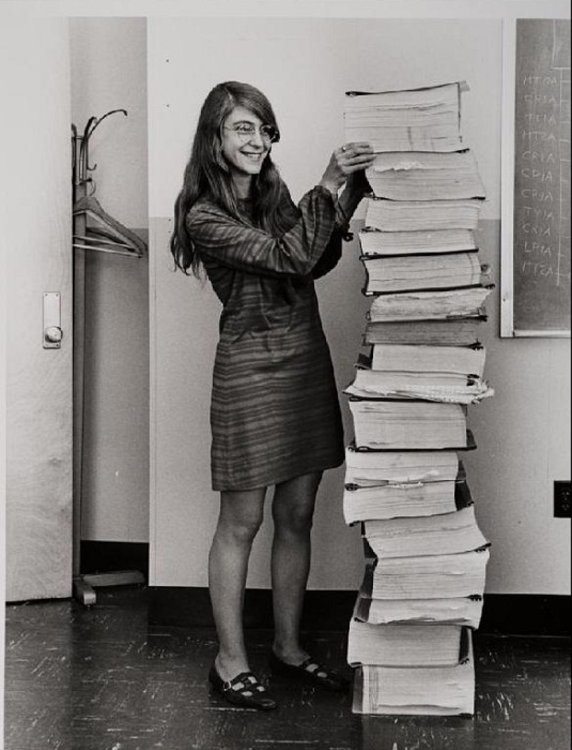 Margaret Hamilton is a modest conqueror of the Moon, about whom they used to keep silent