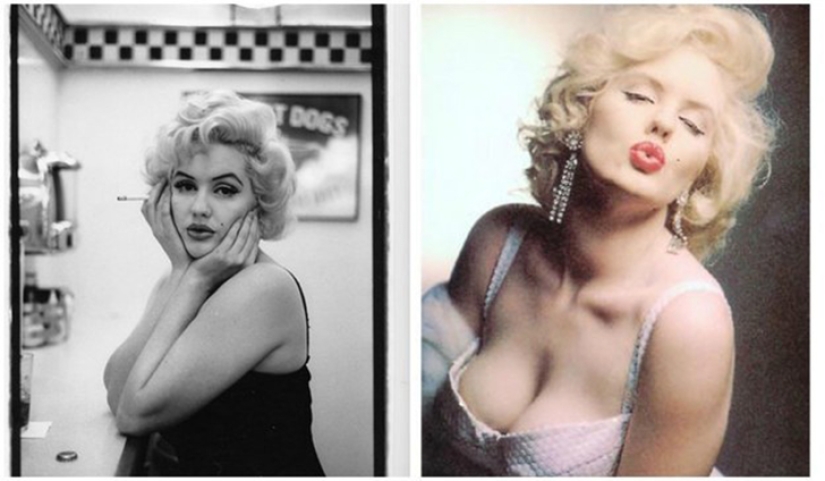 Marilyn Monroe salió genial en estas fotos... sólo que ella no estaba allí