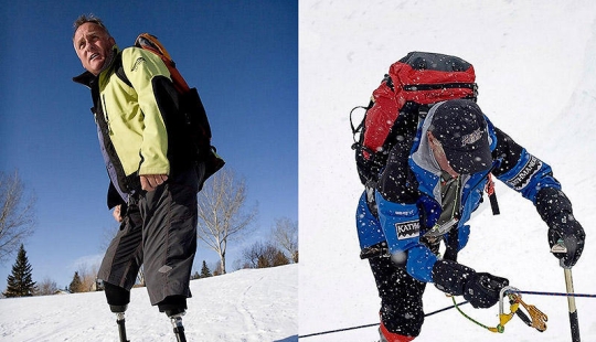 Mark Inglis: el primer escalador que conquistó el Everest sin piernas