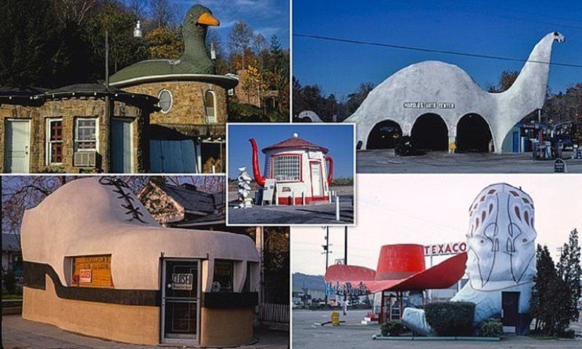 Marketing level 80: the photographer spent 40 years in search of roadside establishments with unique design