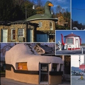 Marketing level 80: the photographer spent 40 years in search of roadside establishments with unique design