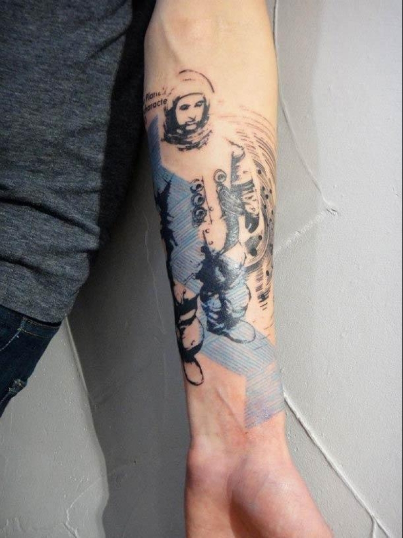 Masterpiece tattoos from a French tattoo artist