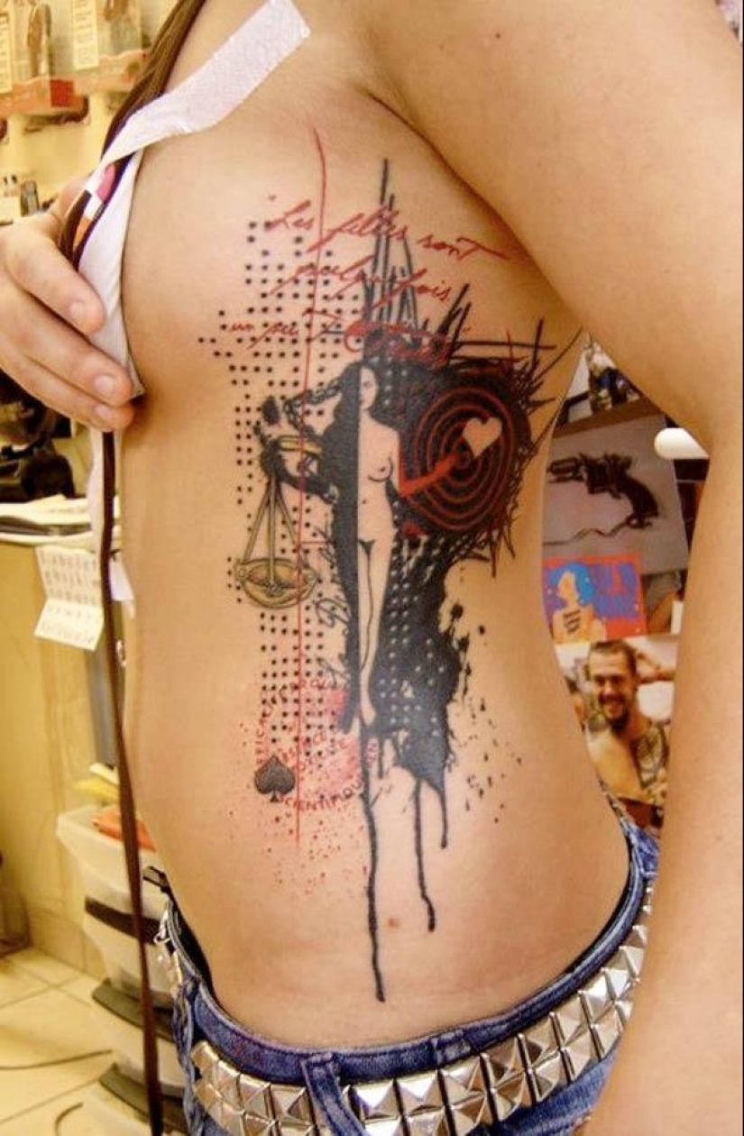 Masterpiece tatuajes de un tatuador francés