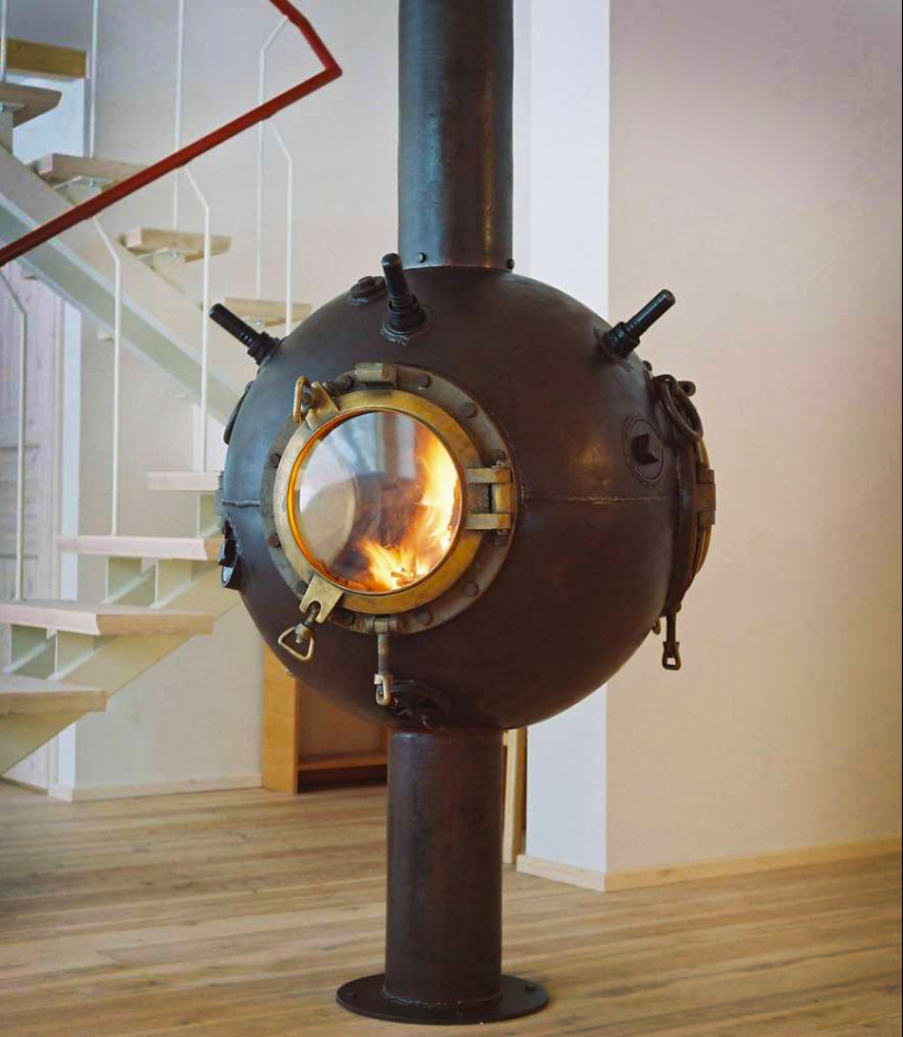 Mati Karmin and his frightening furniture made of sea mines