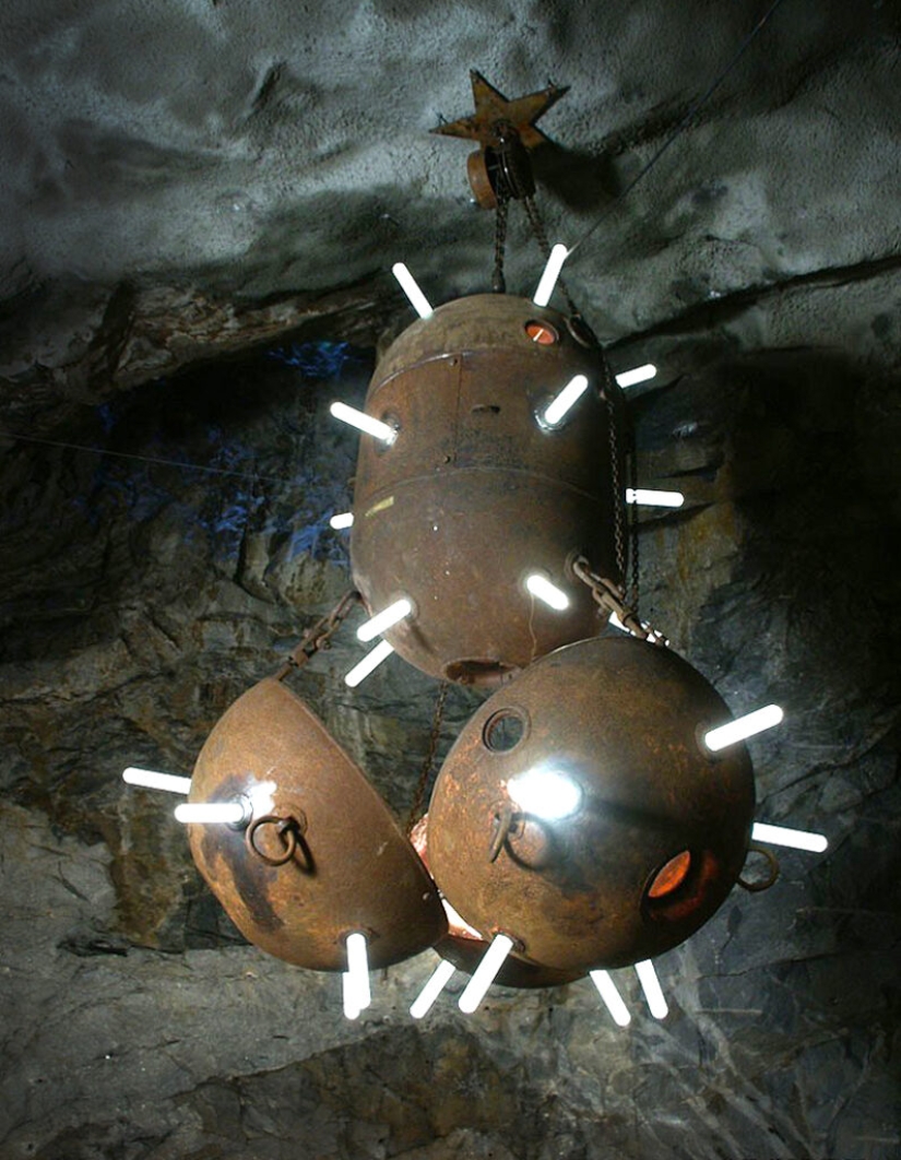 Mati Karmin and his frightening furniture made of sea mines