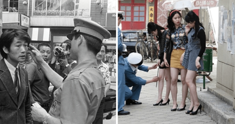 Measurements of the length of skirts, forced haircuts and "cages of shame": everyday life in South Korea in the 70s