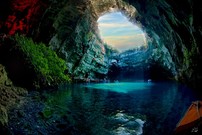 Melissani Cave