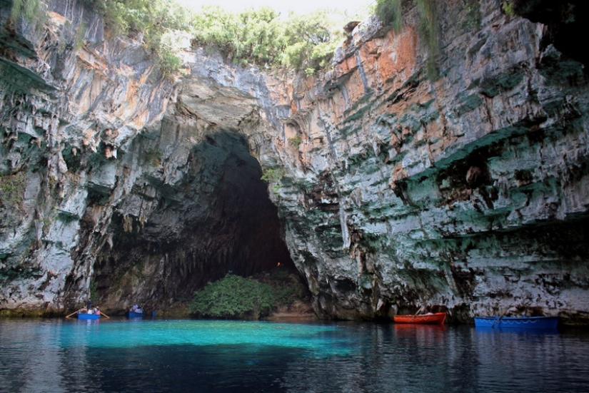 Melissani Cave