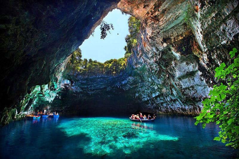 Melissani Cave