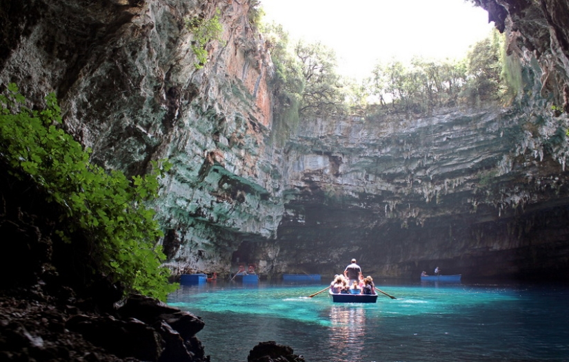 Melissani Cave