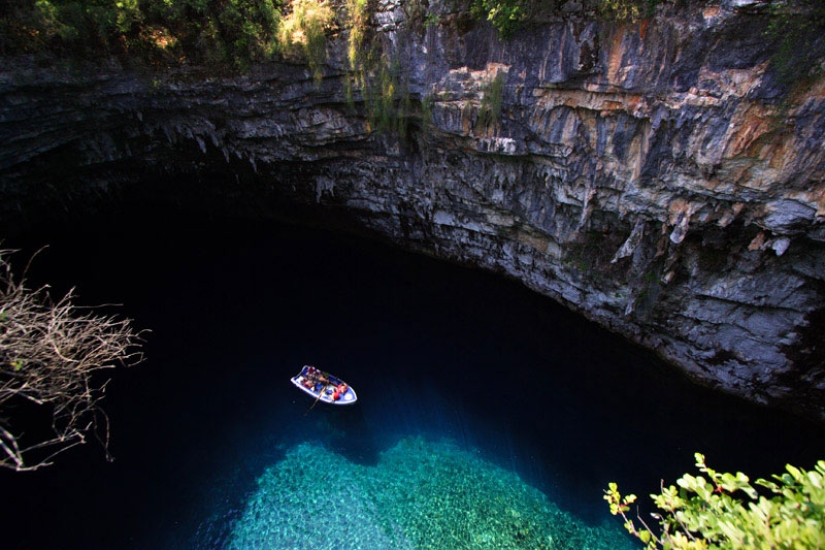 Melissani Cave