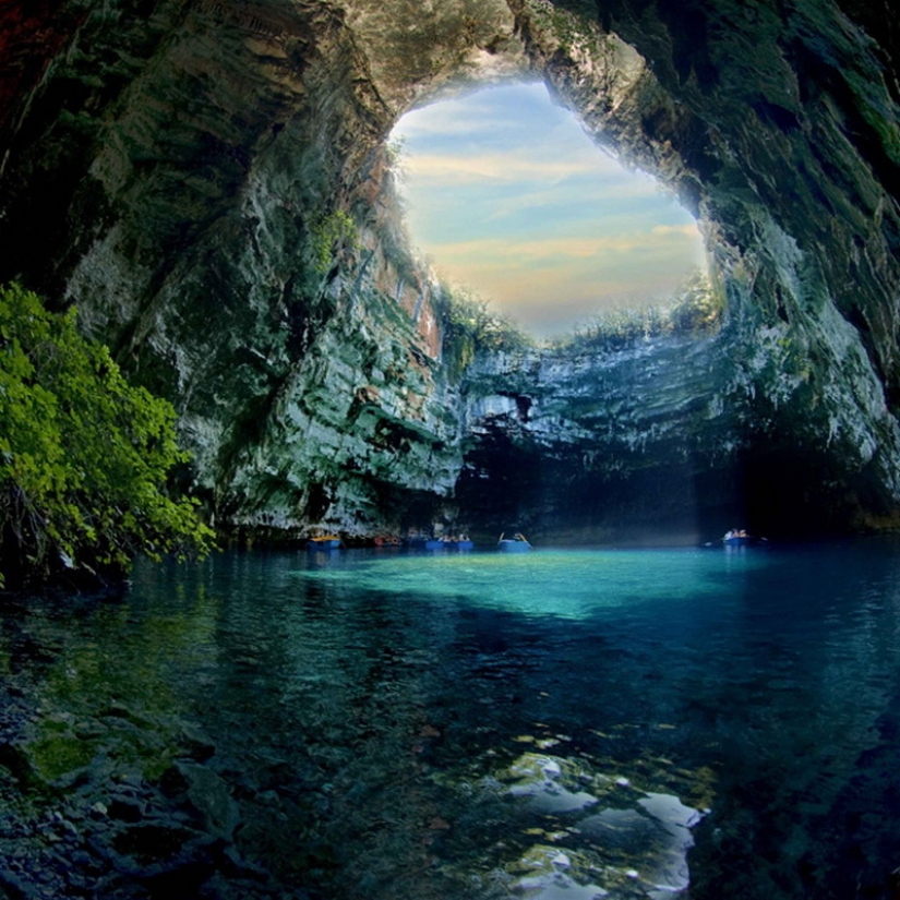 Melissani Cave