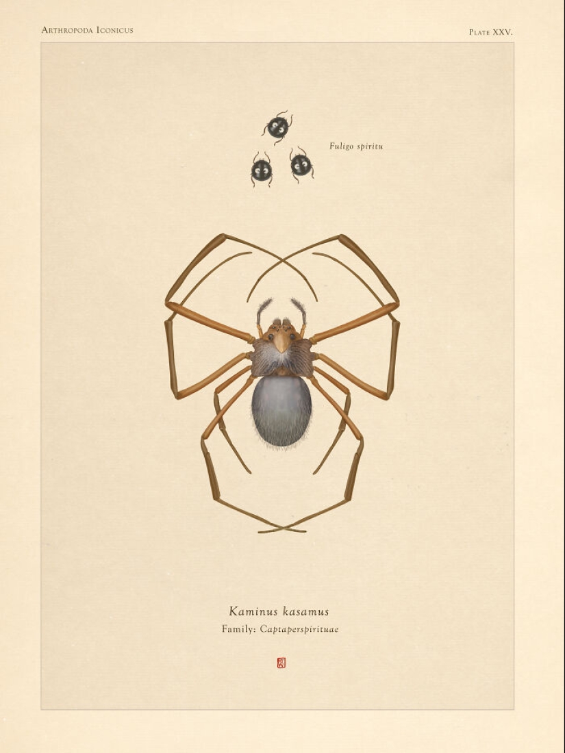 Mis 11 insectos imaginarios dibujados a mano inspirados en el mundo de “El viaje de Chihiro”