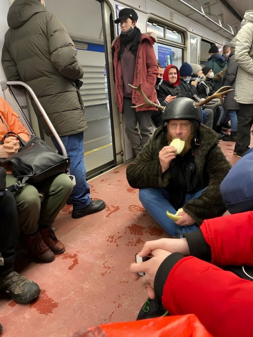 Mods y excéntricos del metro.