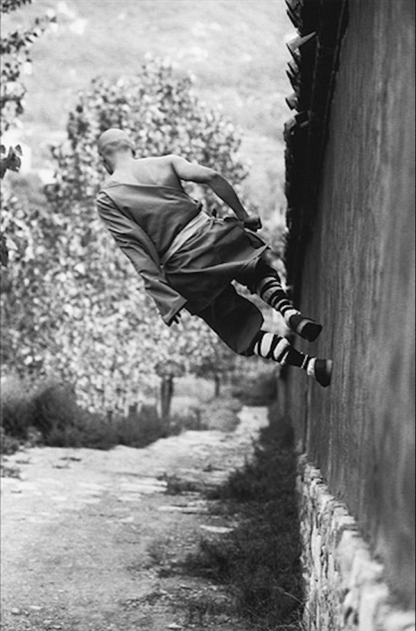 Monjes del Monasterio de Shaolin