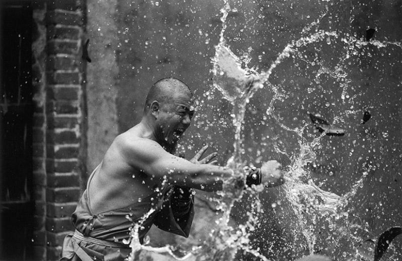 Monjes del Monasterio de Shaolin