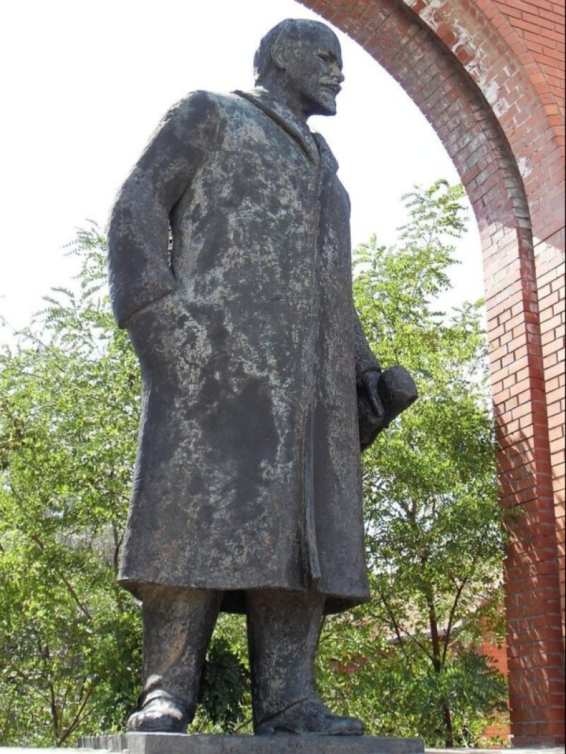 Monuments of the socialist era from the Park-Museum "memento" in Hungary