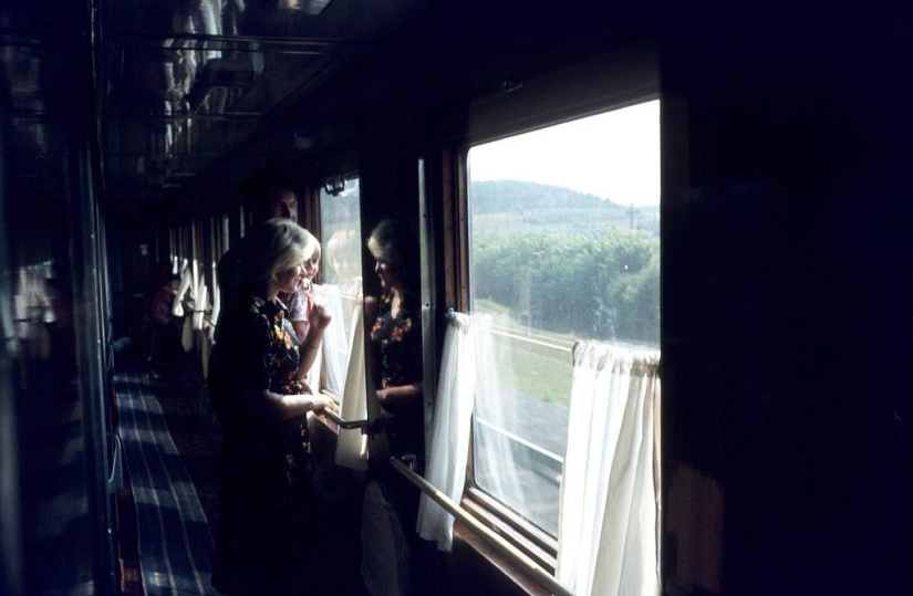 Moscow - Siberia - Japan in 1980