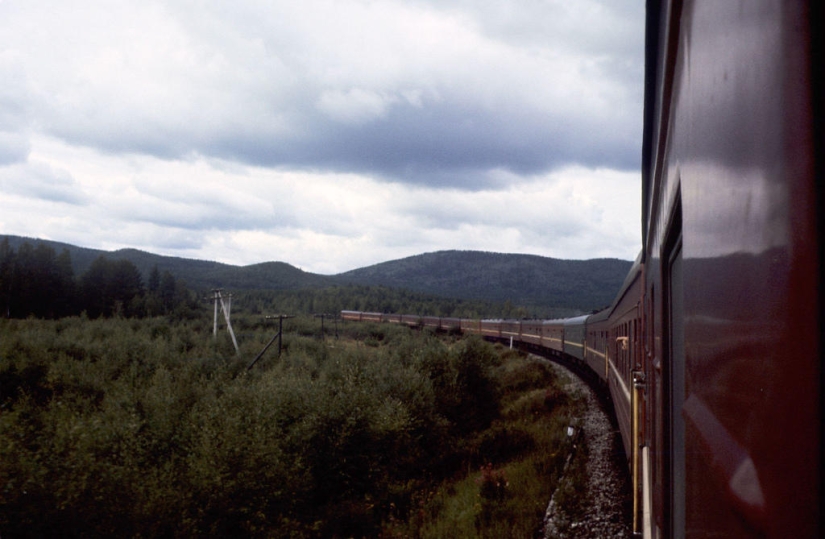 Moscow - Siberia - Japan in 1980