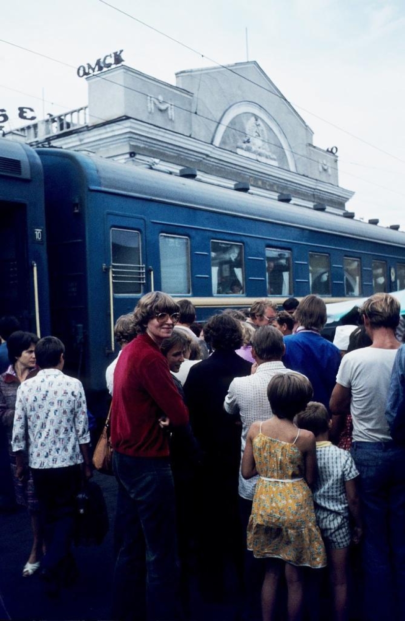 Moscow - Siberia - Japan in 1980