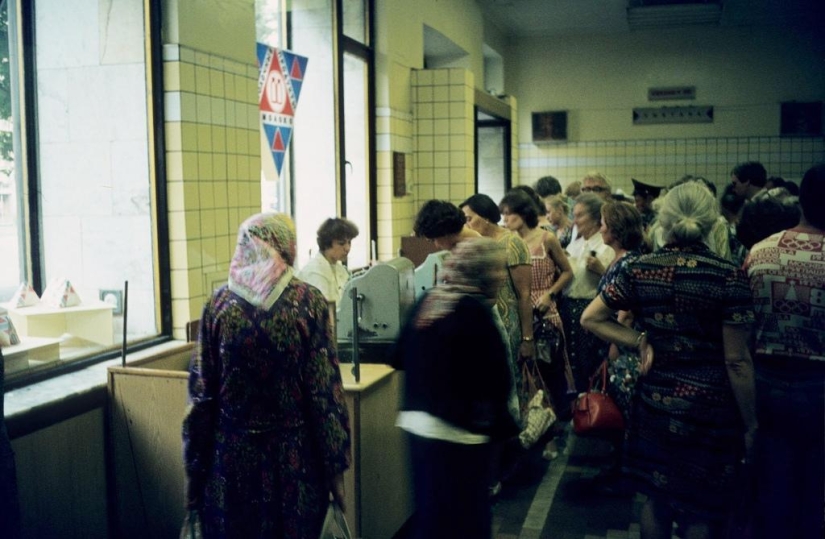 Moscow - Siberia - Japan in 1980