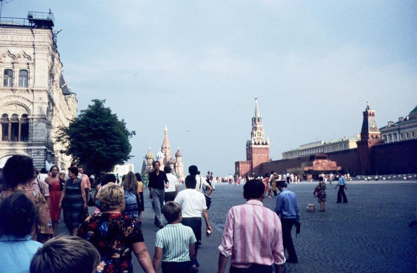 Moscow - Siberia - Japan in 1980