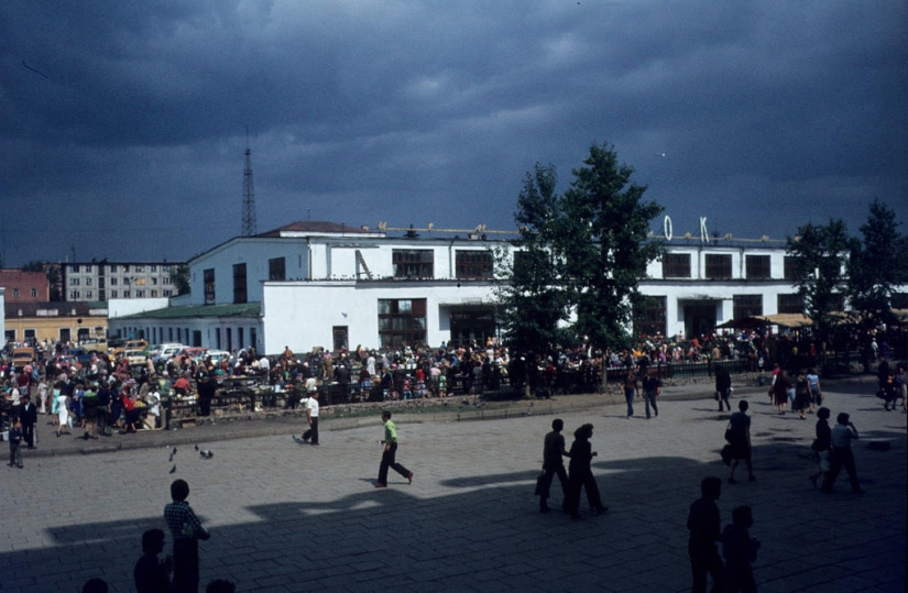 Moscow - Siberia - Japan in 1980