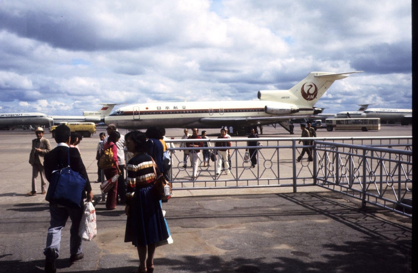 Moscow - Siberia - Japan in 1980