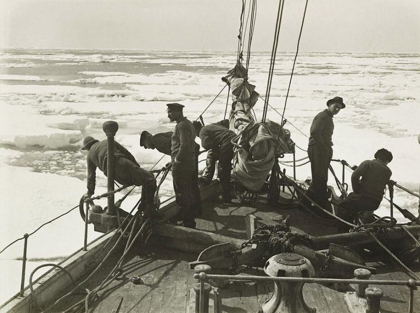 Most impressive photos of Antarctica beginning of the XX century