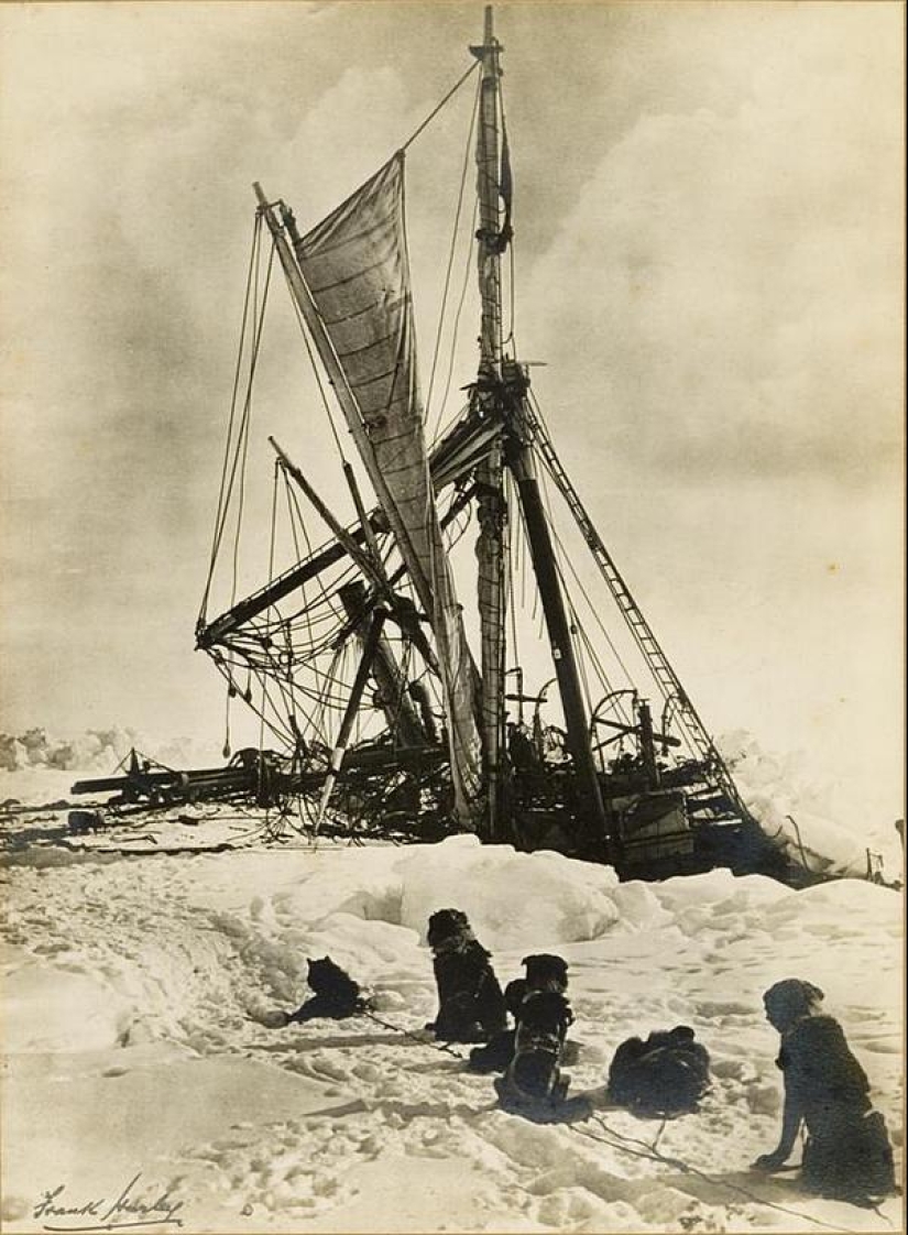 Most impressive photos of Antarctica beginning of the XX century