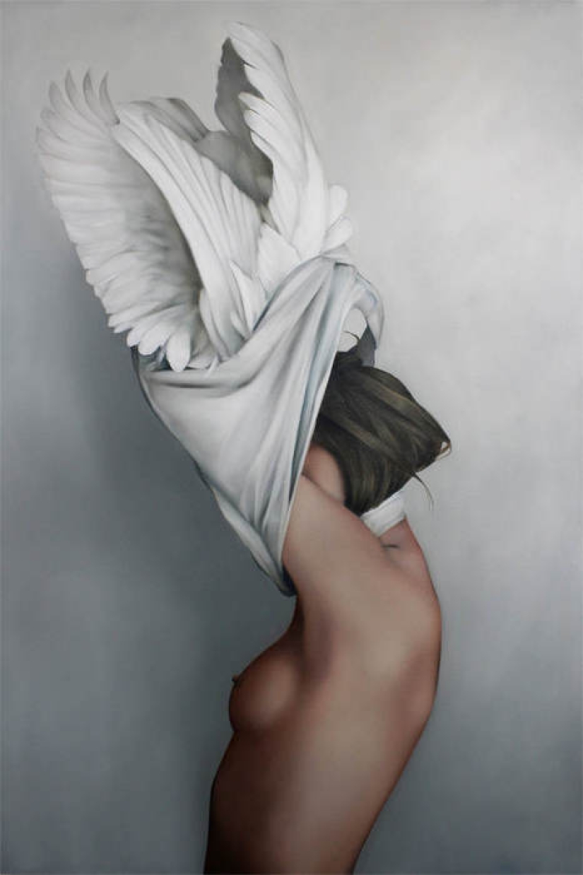 Mujeres, flores y animales: una simbiosis sorprendente en las pinturas de Amy Judd