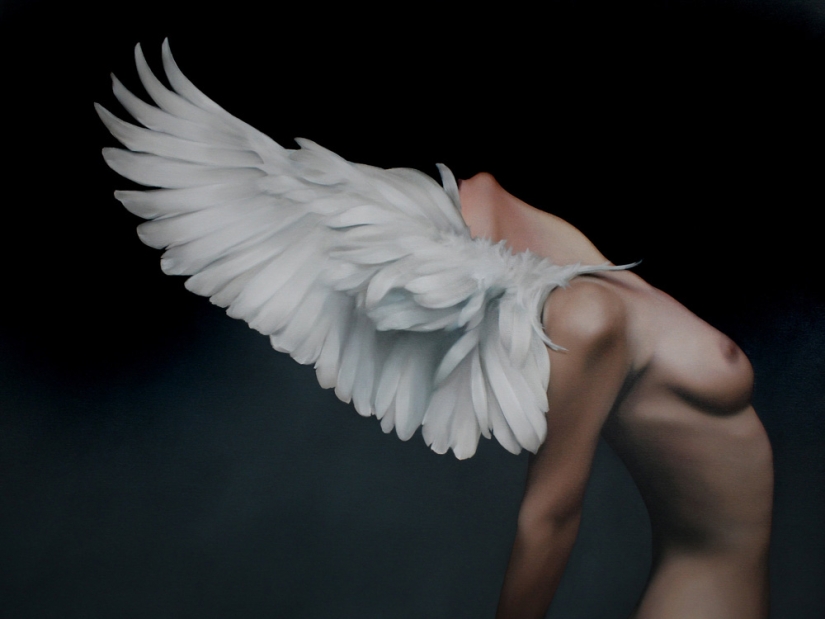 Mujeres, flores y animales: una simbiosis sorprendente en las pinturas de Amy Judd