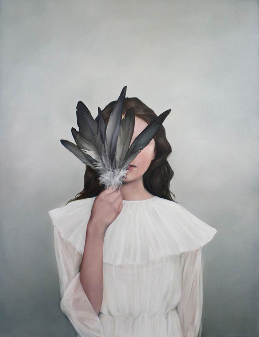 Mujeres, flores y animales: una simbiosis sorprendente en las pinturas de Amy Judd