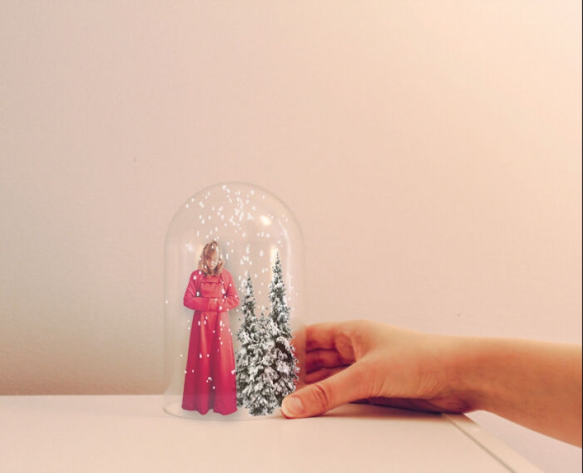 My 13 Self-Portraits Showcasing A Tiny Version Of Me In A World Of Big Things