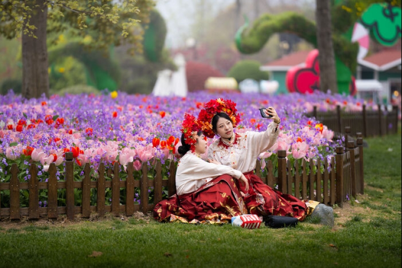 My 14 Photographs Of The Holland Flower Park In China