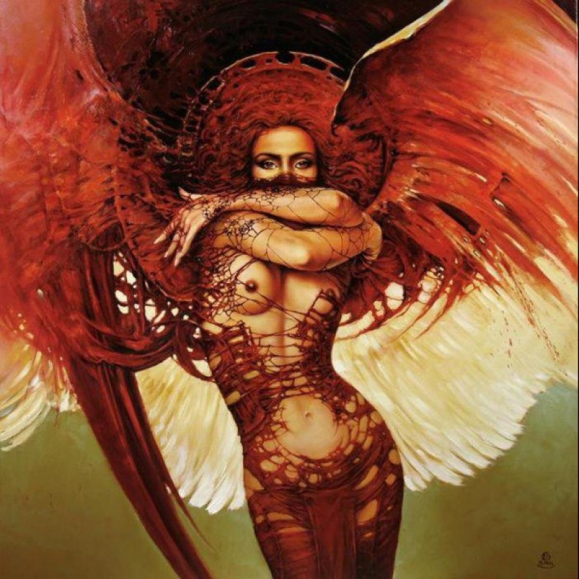 Mystical beauties in the paintings of Polish artist Karol Bak