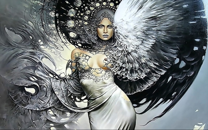 Mystical beauties in the paintings of Polish artist Karol Bak