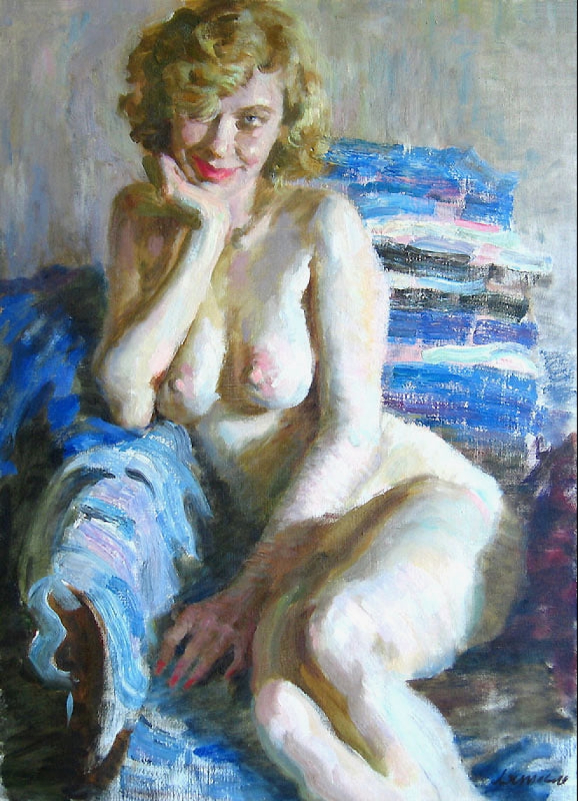 "Naked Truth": an unusual nude from the artist Viktor Lyapkalo