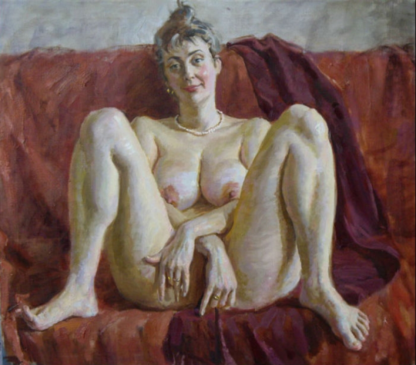 "Naked Truth": an unusual nude from the artist Viktor Lyapkalo