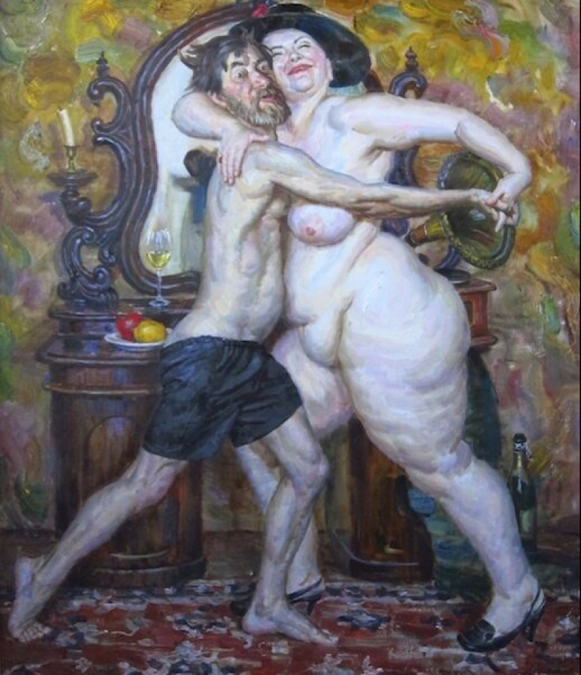 "Naked Truth": an unusual nude from the artist Viktor Lyapkalo