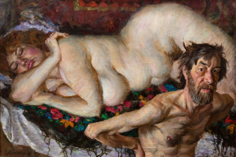 "Naked Truth": un desnudo inusual del artista Viktor Lyapkalo