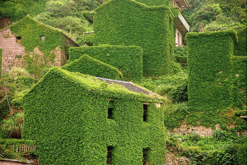 Naturaleza-pueblo pesquero absorbido