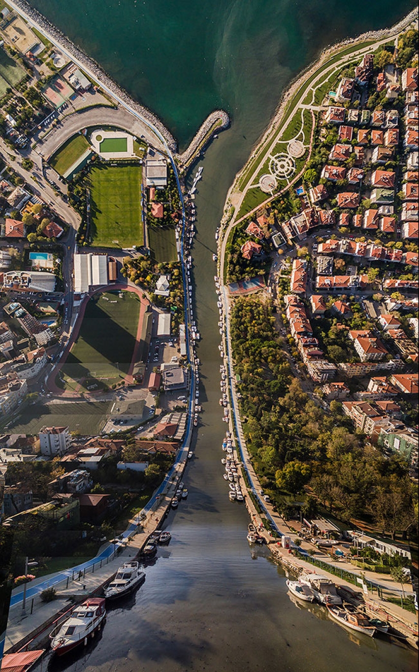 Nivel 80 Origami: Fotógrafo turco dobla ciudades