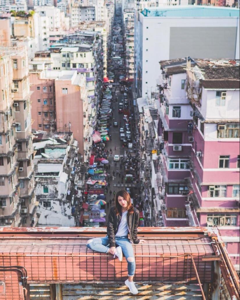 No es para los débiles de corazón: la vista de la jungla urbana de Hong Kong