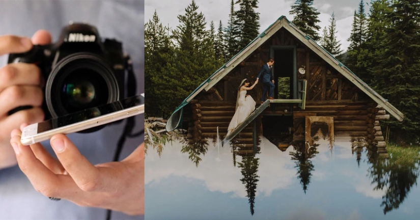 No photoshop: wedding photographer showed how to use the smartphone to make the coolest photos