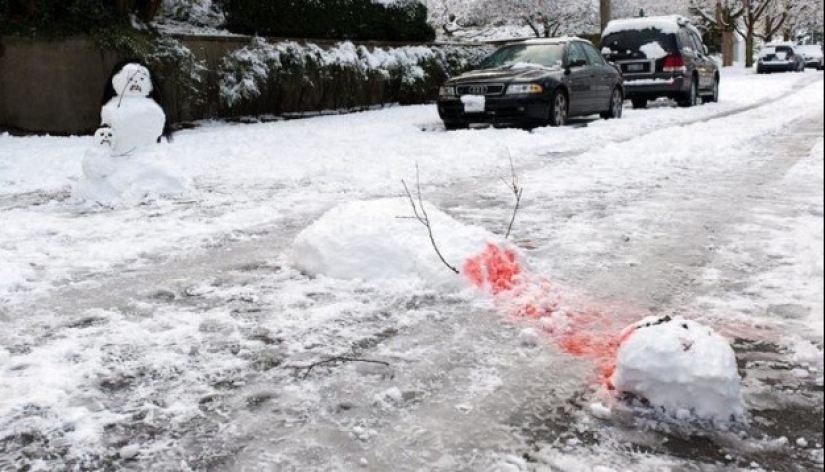 No todos los muñecos de nieve son igualmente amigables