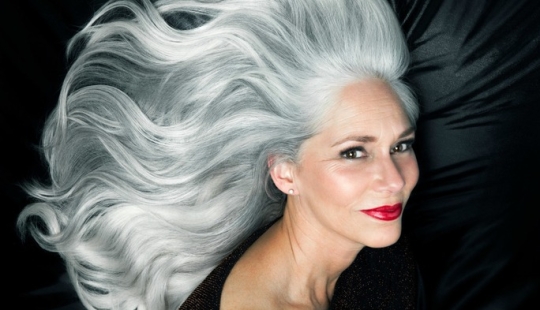 Noble silver: women told why they consider their gray hair sexy